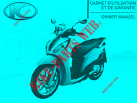 MANUAL for Kymco PEOPLE ONE 125 4T EURO III
