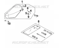 SEAT for Kymco SUPER 9 50 AC 2T EURO II SPORT # KYMCO - Online 