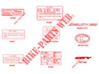 STICKERS for Kymco AGILITY CITY 125 4T EURO III