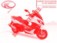 OWNER'S MANUAL for Kymco XCITING 400I 4T EURO III