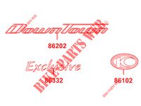 STICKERS for Kymco DOWNTOWN 350 I ABS EXCLUSIVE EURO 4