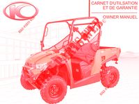 OWNER'S MANUAL for Kymco KYMCO UXV 450I 4T EURO 4