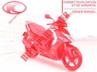 OWNER'S MANUAL for Kymco AGILITY 50I 16+ 4T EURO 4