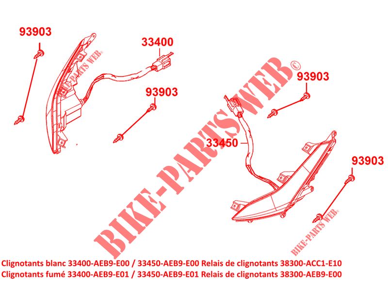 INDICATORS for Kymco PEOPLE 125 S  I ABS EURO 4