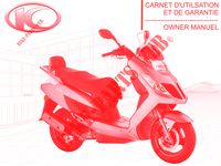 OWNER'S MANUAL for Kymco DINK 50 4T EURO II