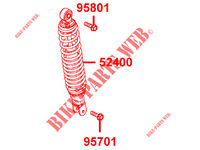 SHOCK ABSORBER for Kymco DINK 50 4T EURO II