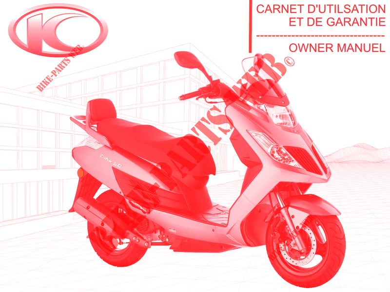 OWNER'S MANUAL for Kymco DINK 50 4T EURO II