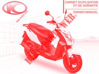 OWNER'S MANUAL for Kymco AGILITY 50 ST 4T EURO 4