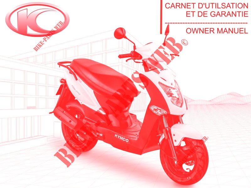 OWNER'S MANUAL for Kymco AGILITY 50 ST 4T EURO 4