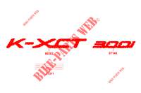 STICKERS for Kymco K XCT 300I ABS