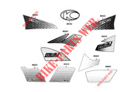 STICKERS for Kymco MXU 700 I EPS ABS 4T T3B