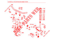 HANDLEBAR / STEERING COLUMN for Kymco HIPSTER 125 2V 4T EURO I
