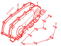TRANSMISSION CASING for Kymco LIKE 50 LX 2T EURO II