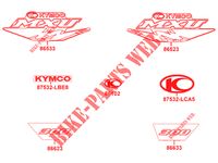 STICKERS for Kymco MXU 300 US 4T EURO II