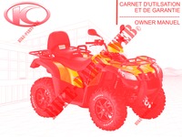 OWNER'S MANUAL for Kymco MXU 500 DX IRS 4X4 INJECTION 4T EURO II